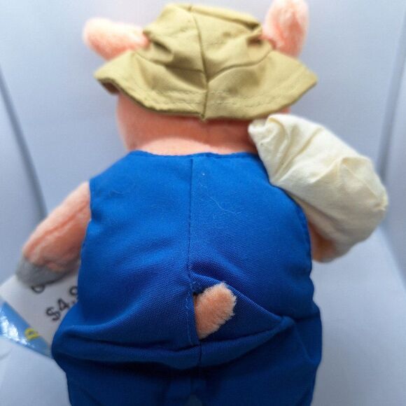 Vintage CVS Peter‎ Cottontail's Friends THIS LITTLE PIGGY Plush 8” With Tag 1998 - Picture 5 of 5